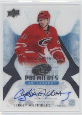 2016-17 Upper Deck Ice - Ice Premieres Autographs #IPA-TO - Sergey Tolchinsky /299