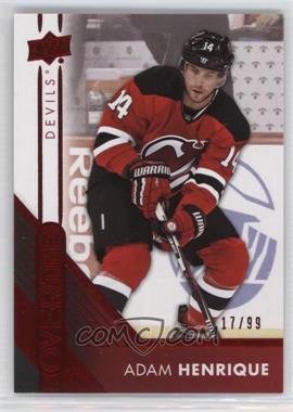 2016-17 Upper Deck Overtime - [Base] - Red Foil #135 - Adam Henrique /99