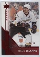 Legends - Teemu Selanne [EX to NM] #/99