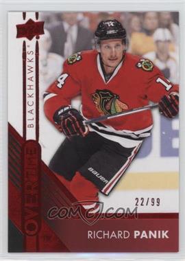 2016-17 Upper Deck Overtime - [Base] - Red Foil #75 - Richard Panik /99