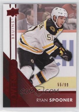 2016-17 Upper Deck Overtime - [Base] - Red Foil #81 - Ryan Spooner /99