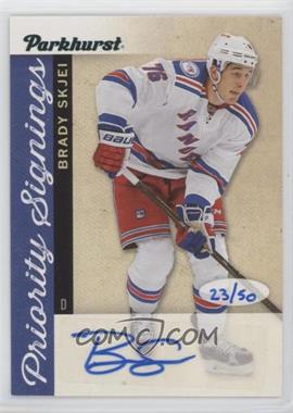 2016-17 Upper Deck Parkhurst - Priority Signings #PS-BS - Brady Skjei /50