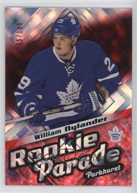 2016-17 Upper Deck Parkhurst - Rookie Parade - Red #RP1 - William Nylander /199