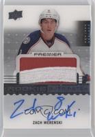 Rookie Auto Patch - Zach Werenski #/299