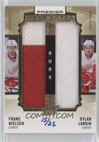 Frans Nielsen, Dylan Larkin #/25