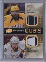 P.K. Subban, Filip Forsberg #/15