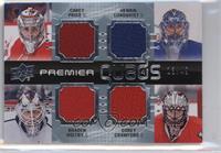 Carey Price, Henrik Lundqvist, Braden Holtby, Corey Crawford #/49