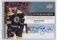 David Backes #/5