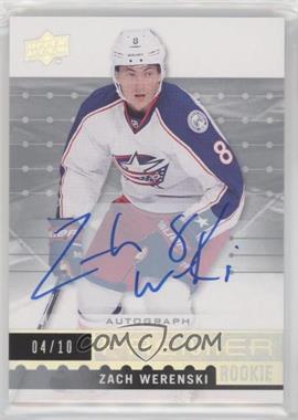 2016-17 Upper Deck Premier - Rookie Inserts - Silver Spectrum Autographs #R-23 - Zach Werenski /10