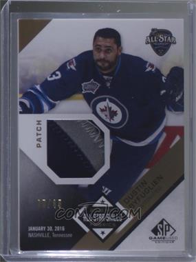 2016-17 Upper Deck SP Game Used - 2016 All-Star Skills Fabrics - Patch #AS-DB - Dustin Byfuglien /35