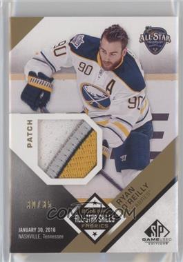 2016-17 Upper Deck SP Game Used - 2016 All-Star Skills Fabrics - Patch #AS-RO - Ryan O'Reilly /35