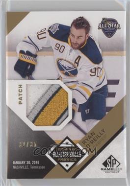 2016-17 Upper Deck SP Game Used - 2016 All-Star Skills Fabrics - Patch #AS-RO - Ryan O'Reilly /35