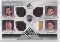 Drew Doughty, Jonathan Quick, Corey Perry, John Gibson