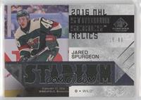 Chi vs Min - Jared Spurgeon #/99