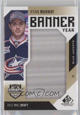 2016-17 Upper Deck SP Game Used - Banner Year Draft Year 2012 #BD12-RM - Ryan Murray