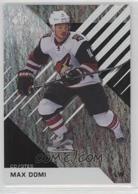 2016-17 Upper Deck SP Game Used - [Base] - Black Rainbow #35 - Max Domi