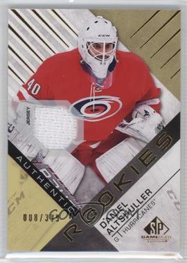 2016-17 Upper Deck SP Game Used - [Base] - Gold Material #118 - Authentic Rookies - Daniel Altshuller /399