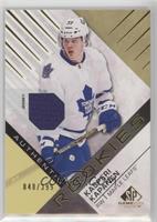 Authentic Rookies - Kasperi Kapanen #/399