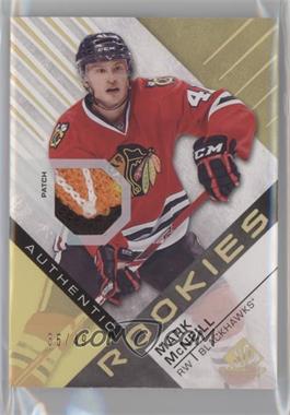 2016-17 Upper Deck SP Game Used - [Base] - Gold Spectrum Premium Material #196 - Authentic Rookies - Mark McNeill /49