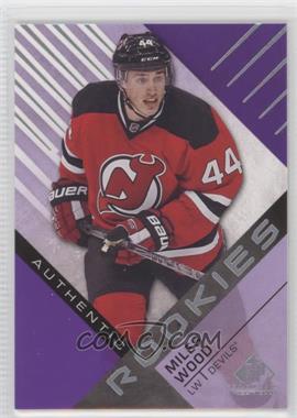 2016-17 Upper Deck SP Game Used - [Base] - Purple #115 - Authentic Rookies - Miles Wood