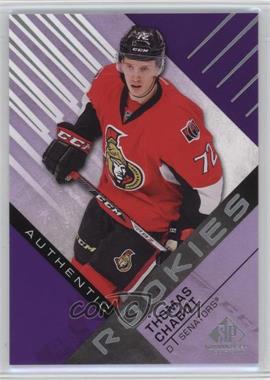 2016-17 Upper Deck SP Game Used - [Base] - Purple #169 - Authentic Rookies - Thomas Chabot