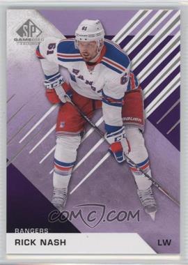 2016-17 Upper Deck SP Game Used - [Base] - Purple #24 - Rick Nash