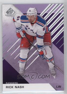 2016-17 Upper Deck SP Game Used - [Base] - Purple #24 - Rick Nash