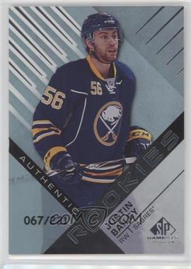 2016-17 Upper Deck SP Game Used - [Base] - Rainbow Player Age #105 - Authentic Rookies - Justin Bailey /221