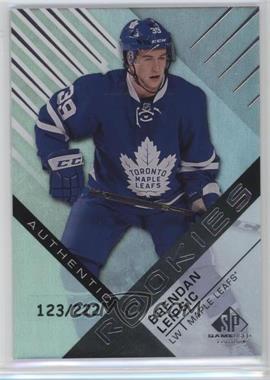 2016-17 Upper Deck SP Game Used - [Base] - Rainbow Player Age #160 - Authentic Rookies - Brendan Leipsic /222