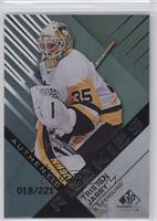 Authentic Rookies - Tristan Jarry #/221