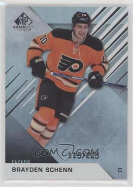 2016-17 Upper Deck SP Game Used - [Base] - Rainbow Player Age #4 - Brayden Schenn /225