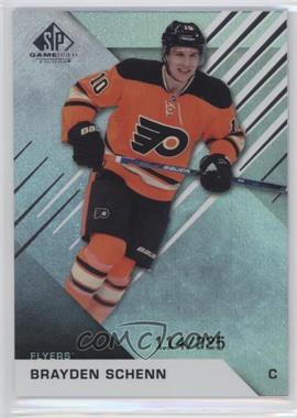 2016-17 Upper Deck SP Game Used - [Base] - Rainbow Player Age #4 - Brayden Schenn /225