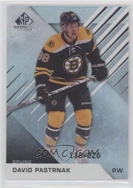 2016-17 Upper Deck SP Game Used - [Base] - Rainbow Player Age #7 - David Pastrnak /220