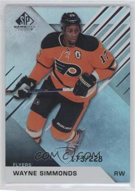 2016-17 Upper Deck SP Game Used - [Base] - Rainbow Player Age #85 - Wayne Simmonds /228