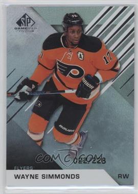 2016-17 Upper Deck SP Game Used - [Base] - Rainbow Player Age #85 - Wayne Simmonds /228