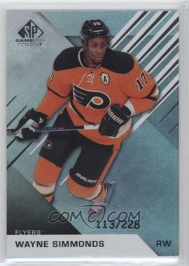 2016-17 Upper Deck SP Game Used - [Base] - Rainbow Player Age #85 - Wayne Simmonds /228