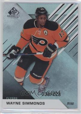 2016-17 Upper Deck SP Game Used - [Base] - Rainbow Player Age #85 - Wayne Simmonds /228