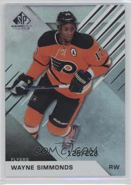 2016-17 Upper Deck SP Game Used - [Base] - Rainbow Player Age #85 - Wayne Simmonds /228