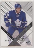 Authentic Rookies - Brendan Leipsic #/49