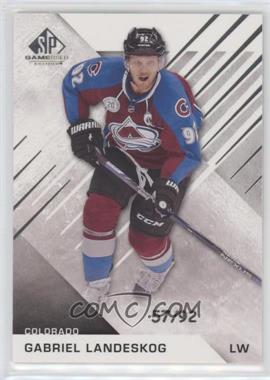 2016-17 Upper Deck SP Game Used - [Base] #62 - Gabriel Landeskog /92