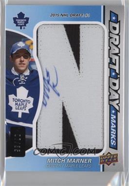 2016-17 Upper Deck SP Game Used - Draft Day Marks Patch #DDM-MM.2 - Rookies - Mitch Marner /35