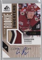 Christian Dvorak #/99