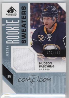 2016-17 Upper Deck SP Game Used - Rookie Sweaters #RS-HF - Hudson Fasching /499
