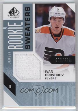 2016-17 Upper Deck SP Game Used - Rookie Sweaters #RS-IP - Ivan Provorov /499