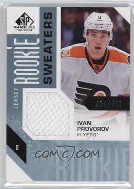 2016-17 Upper Deck SP Game Used - Rookie Sweaters #RS-IP - Ivan Provorov /499