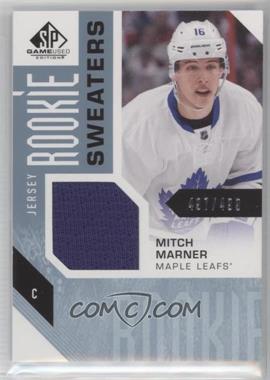 2016-17 Upper Deck SP Game Used - Rookie Sweaters #RS-MM - Mitch Marner /499