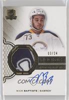 Rookie Auto Patch - Nick Baptiste #/24