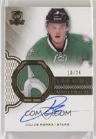 Rookie Auto Patch - Julius Honka #/24