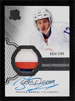 Rookie Auto Patch - Mathew Barzal #/249