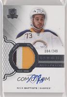 Rookie Auto Patch - Nick Baptiste #/249